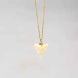White Shark Tooth Necklace