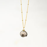 Oreo Snail Necklace