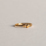 Gold Twist Ring